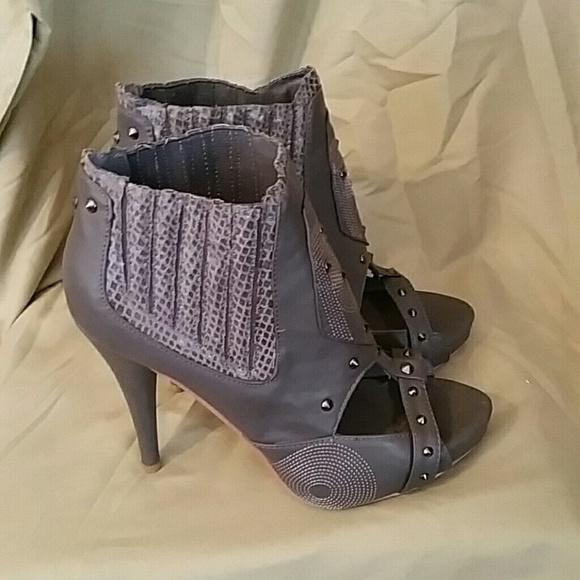 Open Toed Ankle Boot - Picture 2 of 4